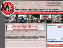 Tablet Screenshot of metamorabusiness.com